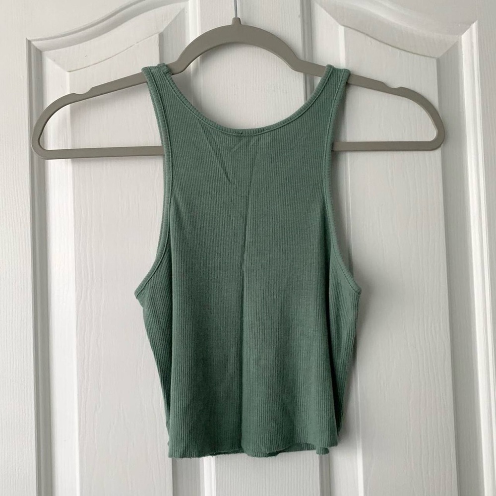 Free People High Neck Ribbed Crop - Picture 5 of 5